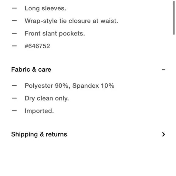 Gap × Cult Gaia Vegan Suede Wrap Coat - Picture 10 of 10